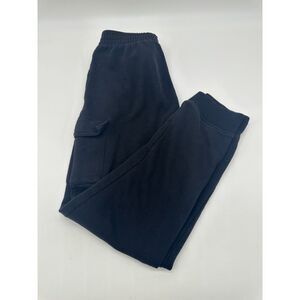 Air Jordan Kids Sweat Pants Joggers for Boys Sz XL Pocket Accents Black